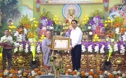 Chùa Tường Vân, thị trấn Vĩnh Lộc tổ chức Đại lễ Phật đản Vesak 2025