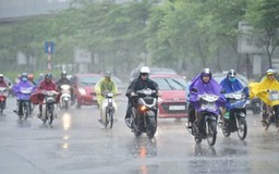 Không khí lạnh gây mưa rào và dông ở Thanh Hóa từ đêm 10 - 11/5