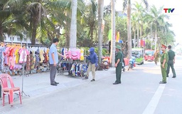 Giải tỏa chợ cóc, chợ tạm, lấn chiếm hành lang giao thông