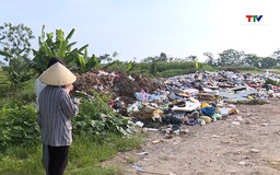 Bãi rác gây ô nhiễm khu dân cư
