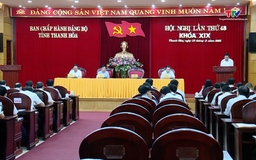 Hội nghị lần thứ 43 Ban chấp hành Đảng bộ tỉnh khóa XIX