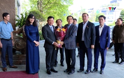 Đoàn đại biểu cấp cao tỉnh Hủa Phăn bắt đầu chuyến thăm và làm việc tại Thanh Hóa