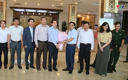 Đoàn đại biểu cấp cao tỉnh Hủa Phăn kết thúc tốt đẹp chuyến thăm và làm việc tại Thanh Hóa