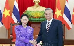 Tổng Bí thư Tô Lâm tiếp Thủ tướng Thái Lan Paetongtarn Shinawatra