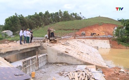 Nỗ lực đẩy nhanh tiến độ các công trình thủy lợi