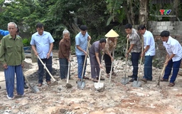 Vĩnh Lộc khởi công xây dựng, sửa chữa 133 nhà cho người có công