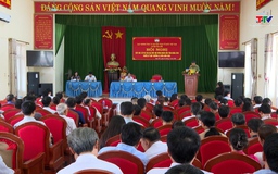 Đại biểu Hội đồng Nhân dân tỉnh tiếp xúc cử tri tại huyện Nga Sơn