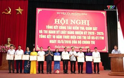 Hoằng Hoá tổng kết 10 năm thực hiện Chỉ thị số 05 của Bộ Chính trị