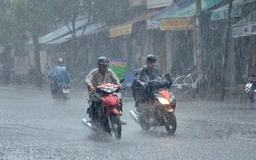 Đêm 24, ngày 25/5: Thanh Hóa  có mưa vừa, mưa to có nơi mưa rất to và dông