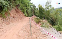 Cảnh báo lũ quét, sạt lở  đất do mưa lũ khu vực tỉnh Thanh Hóa