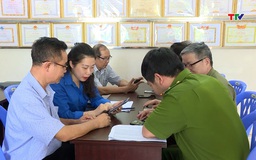 Đoàn thanh niên thành phố Thanh Hoá xung kích trong phong trào “bình dân học vụ số”
