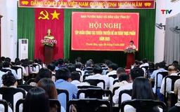 Tập huấn công tác tuyên truyền về an toàn thực phẩm