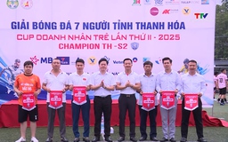 Khai mạc Giải bóng đá Cup Doanh nhân trẻ lần thứ II năm 2025