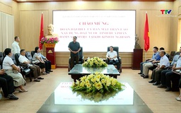 Đoàn đại biểu Ủy ban Mặt trận Lào xây dựng đất nước tỉnh Hủa Phăn tham quan, tìm hiểu tại tỉnh Thanh Hóa