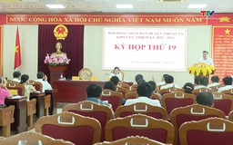 Kỳ họp thứ 19 Hội đồng nhân dân huyện Thọ Xuân