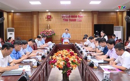 Giao ban tổ công tác số 5 về tiến độ giải ngân vốn đầu tư công