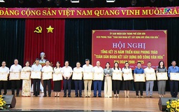 Sầm Sơn tổng kết 25 năm triển khai phong trào "Toàn dân đoàn kết xây dựng đời sống văn hóa"