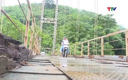 Thanh Hoá khẩn trương xử lý cầu treo xuống cấp