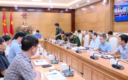Vận hành thử nghiệm hội nghị trực tuyến ứng phó khẩn cấp với tình huống thiên tai trên địa bàn xã Mường Lát mới