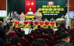 Đại hội đại biểu Đảng bộ Sư đoàn 390 lần thứ XII, nhiệm kỳ 2025 - 2030