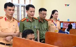 Thanh Hóa: trên 60% đạt trong kỳ sát hạch lái xe đầu tiên