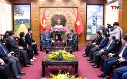 Bí thư Tỉnh ủy tiếp đoàn đại biểu thành phố Seongnam, Hàn Quốc
