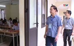 Ban Chỉ đạo thi cấp tỉnh kiểm tra công tác tổ chức thi tốt nghiệp THPT năm 2025