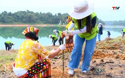 Phấn đấu phủ xanh 200 ha đất bán ngập nước tại Vườn quốc gia Bến En
