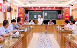 Phó Chủ tịch UBND tỉnh Đầu Thanh Tùng kiểm tra công tác tổ chức thi tuyển sinh lớp 10 THPT năm học 2025-2026