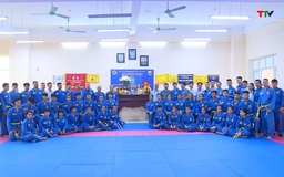 Liên đoàn Vovinam Thanh Hóa đã tổ chức lễ tưởng niệm cố võ sư Nguyễn Lộc và sơ kết 5 tháng đầu năm 2025