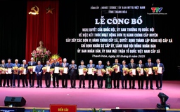 Thanh Hóa công bố các nghị quyết, quyết định của Trung ương, của tỉnh về sắp xếp tổ chức bộ máy và đơn vị hành chính