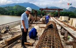 Đẩy nhanh tiến độ Dự án cầu nối đôi bờ sông Mã