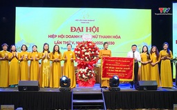 Đại hội Hiệp hội Doanh nhân nữ Thanh Hóa lần thứ V, nhiệm kỳ 2025 - 2030
