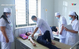 Lang Chánh: Diễn tập điều tra, xử lý ngộ độc thực phẩm xảy ra tại bữa ăn tập trung đông người