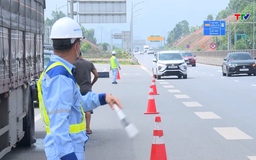 Tiềm ẩn nguy cơ mất an toàn giao thông trên cao tốc