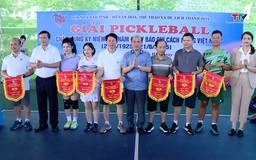Khai mạc giải Pickleball chào mừng 100 năm ngày Báo chí Cách mạng Việt Nam
