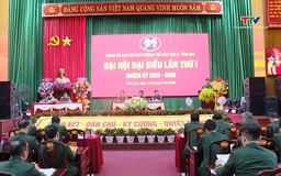 Đại hội Đảng bộ Ban Chỉ huy phòng thủ khu vực 5 - Tĩnh Gia lần thứ I, nhiệm kỳ 2025 - 2030
