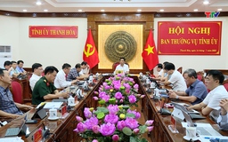 Hội nghị Ban Thường vụ Tỉnh uỷ ngày 14/7
