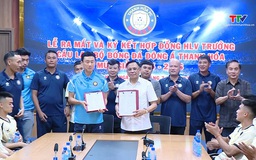 CLB Đông Á Thanh Hoá chính thức ra mắt tân thuyền trưởng Choi Won - kwon