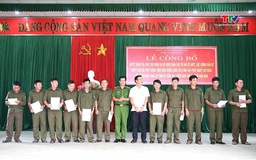 Xã Tây Đô kiện toàn lực lượng bảo vệ an ninh trật tự cơ sở