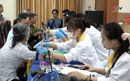 Phường Đông Quang thu nhận mẫu ADN cho thân nhân của liệt sĩ chưa xác định được thông tin