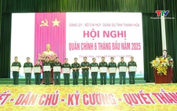 Hội nghị Quân chính 6 tháng đầu năm 2025