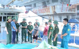 Kiểm tra công tác sẵn sàng ứng phó với cơn bão số 3