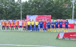 Khai mạc giải bóng đá 7 người vô địch quốc gia Bia Saigon Dragon Cup 2025 - Vòng loại khu vực Bắc Trung Bộ