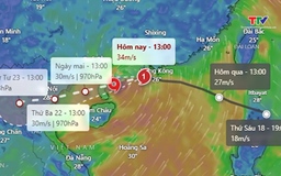 Bão số 3 chỉ còn cách Móng Cái, Quảng Ninh 521 km