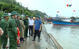 Xã Hoằng Tiến chủ động ứng phó với bão số 3