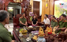 Giám đốc Công an tỉnh thăm, tặng quà nhân ngày Thương binh - Liệt sĩ 27/7