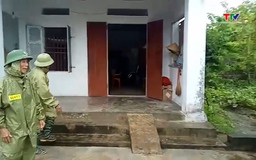 Xã Tiên Trang sơ tán 75 hộ dân đến nơi an toàn