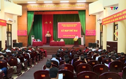Kỳ họp thứ hai Hội đồng Nhân dân xã Bá Thước, khóa I, nhiệm kỳ 2021-2026