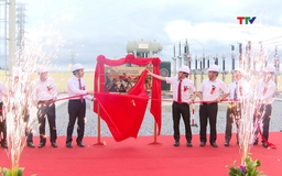 Gắn biển công trình chào mừng Đại hội đại biểu Đảng bộ Tập đoàn Điện lực Việt Nam